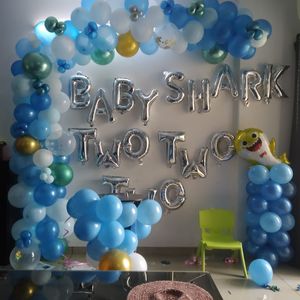 Baby shark balloons decoration